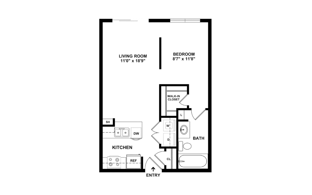 2D Flat Floorplan - Flex